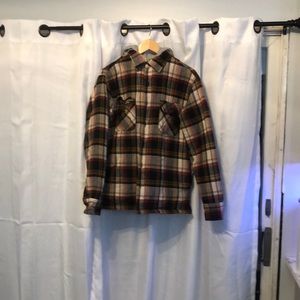 Hooded flannel